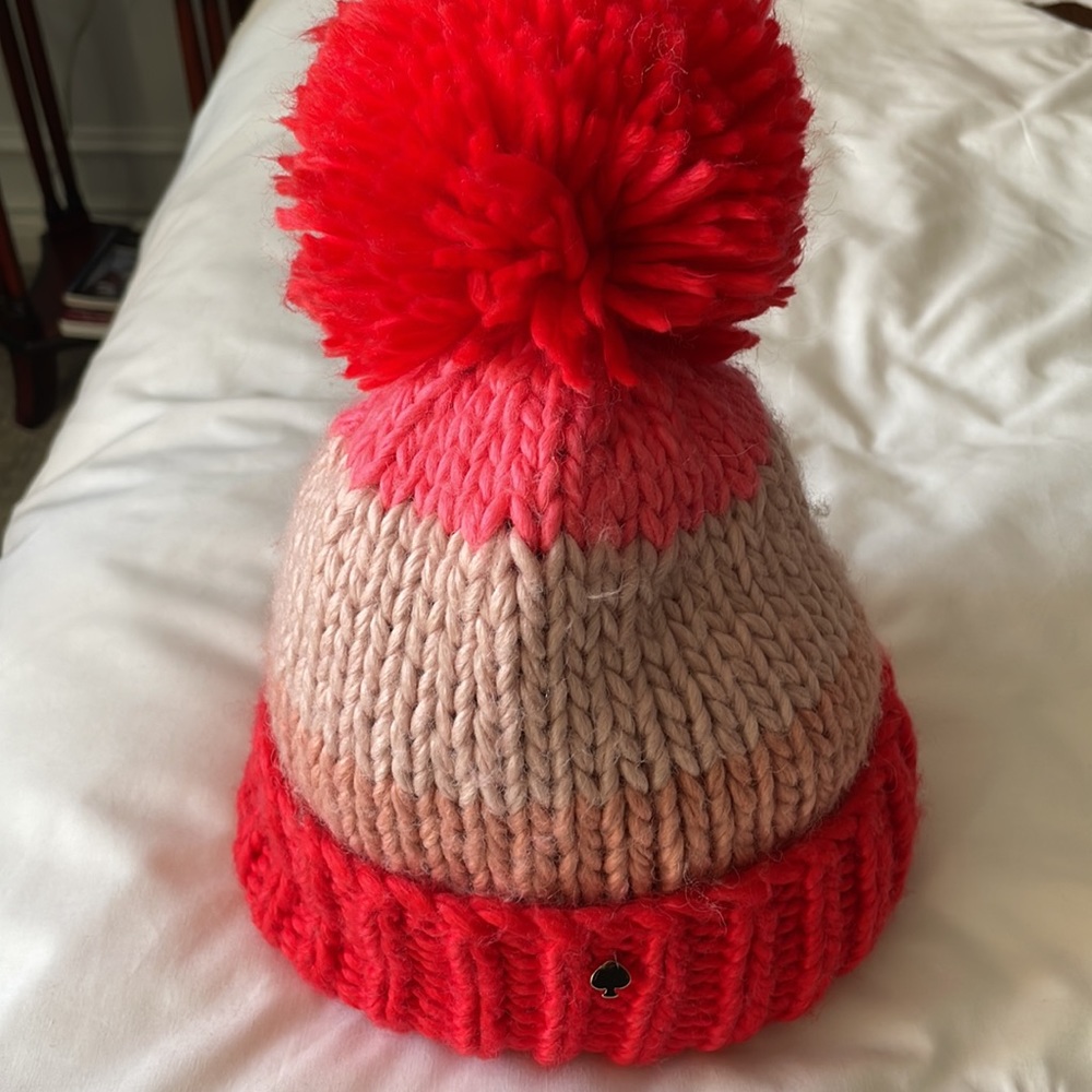 Kate Spade knit hat - Picture 2 of 4